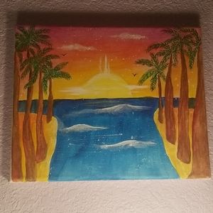 Canvas painting